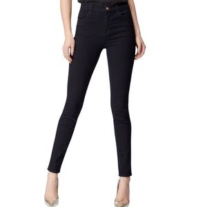 J Brand Black Alana Skinny Jeans High-Rise Stretch